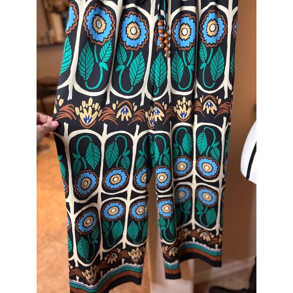 House of Harlow 1960 Women's Wide Leg Drawstring Palazzo Pants Size Small 4-8 - Picture 3 of 6